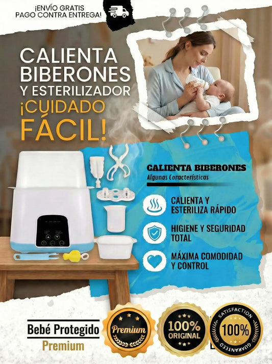 CALENTADOR ESTERILIZADOR TETEROS DIGITAL